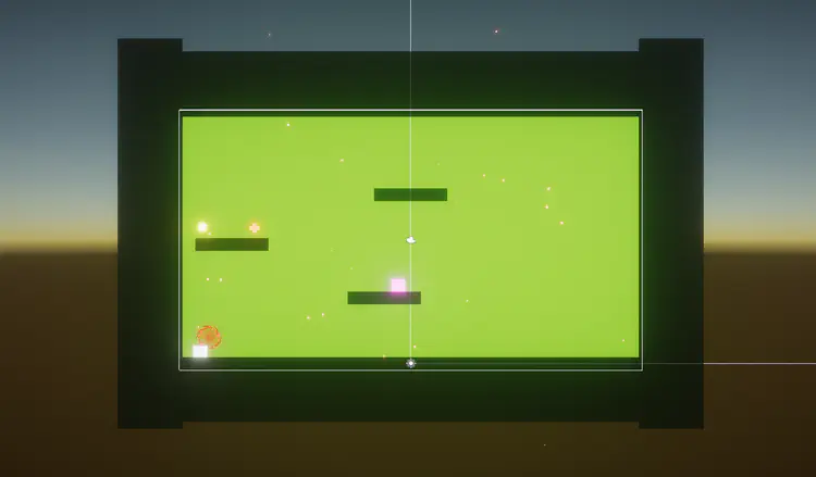 Orthographic view of level