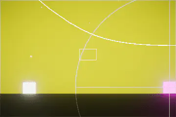 Gunslinger won't shoot if its line of sight is blocked by a non-target