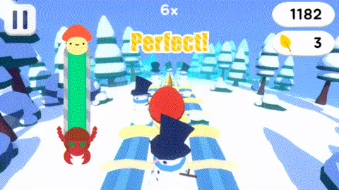 VFX for picking up leaves