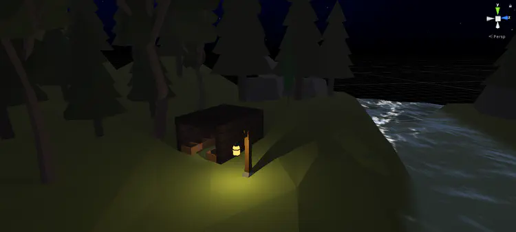 Stable area and cliff